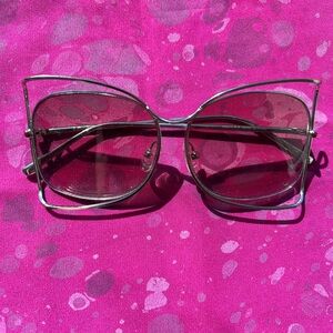 70s Style Oversized Sunglasses